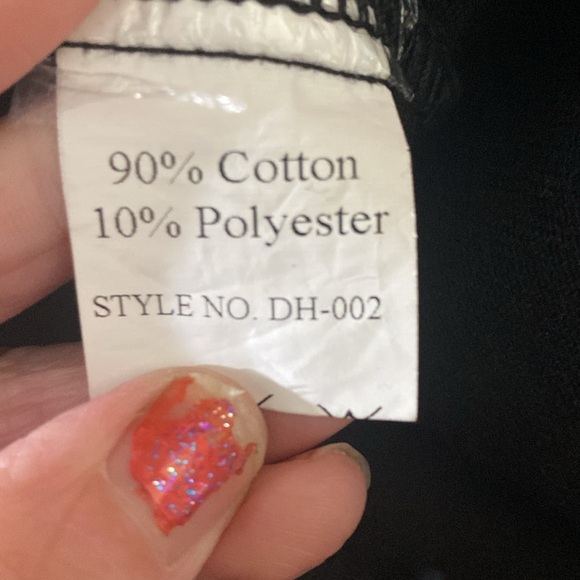 Jean jacket with chain fringe Size 2x - Picture 6 of 11